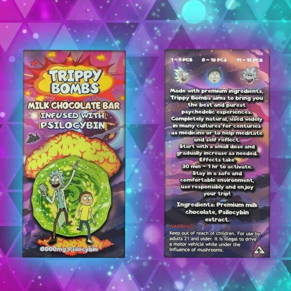 Trippy Bombs Chocolate Bar